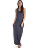 Lyss Loo Charcoal Ascension Contemporary Hooded Maxi Dress - Lyss Loo