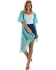 Lyss Loo Women's Simple Pleasure Mint Lace Kimono Cardigan - Lyss Loo