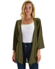 Lyss Loo Graceful Ways Olive Kimono Style Cardigan Top - Lyss Loo