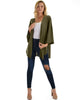 Lyss Loo Graceful Ways Olive Kimono Style Cardigan Top - Lyss Loo