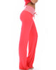 Cozzi Signature Lounge Coral Lounge Pants - Side Image