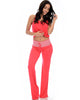 Cozzi Signature Lounge Coral Lounge Pants - Full Image