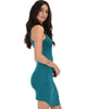 Rock & Ready Green Bodycon Dress - Side Image