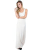 Racerback Ivory Maxi Dress - Main Image