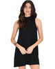 Olivia Tank Black Shift Dress - Main Image