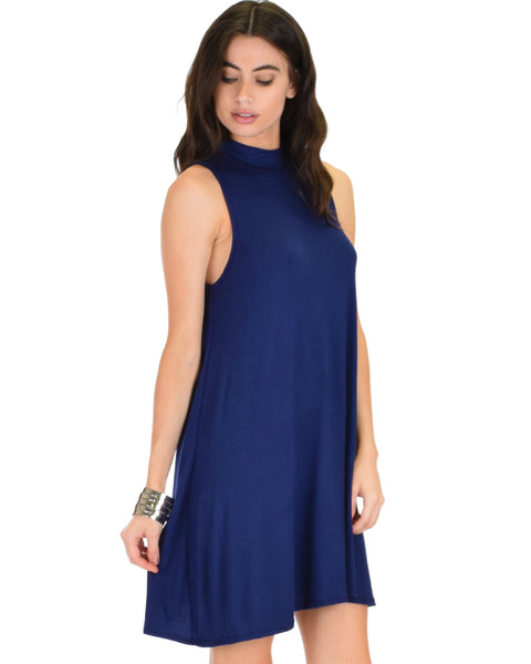 Olivia Tank Navy Shift Dress