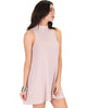 Olivia Tank Striped Mauve Shift Dress - Side Image