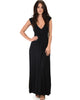 Sweetest Kiss Sleeveless Black Maxi Dress - Full Image