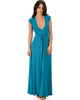 Sweetest Kiss Sleeveless Teal Maxi Dress - Lyss Loo