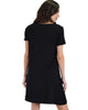 Lyss Loo Black Better Together Shirt Tunic Dress With Pocket - Lyss Loo