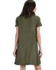 Lyss Loo Olive Better Together Shirt Tunic Dress With Pocket - Lyss Loo