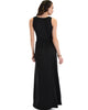 Lyss Loo All Mine Sleeveless Crossover Black Wrap Maxi Dress - Lyss Loo