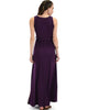 Lyss Loo All Mine Sleeveless Crossover Purple Wrap Maxi Dress - Lyss Loo