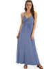 Lyss Loo Wanderlust Sweetheart Blue Shift Maxi Dress - Lyss Loo