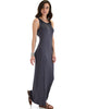 Lyss Loo Charcoal Ascension Contemporary Hooded Maxi Dress - Lyss Loo