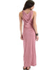 Lyss Loo Mauve Ascension Contemporary Hooded Maxi Dress - Lyss Loo