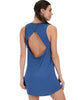 All Yours Open Back Blue Sleep Shirt - Lyss Loo