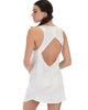 All Yours Open Back Ivory Sleep Shirt - Lyss Loo