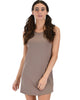 All Yours Open Back Taupe Sleep Shirt - Lyss Loo