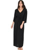 Sunrise to Sunset Kimono Black Maxi Dress - Main Image