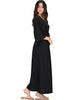 Sunrise to Sunset Kimono Black Maxi Dress - Side Image