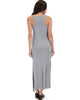 Day Break Grey Maxi Dress - Back Image