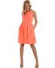 I'm Smitten Neon Skater Dress With Pockets - Lyss Loo