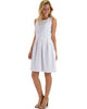 I'm Smitten Ivory Skater Dress With Pockets - Lyss Loo