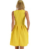 I'm Smitten Yellow Skater Dress With Pockets - Lyss Loo