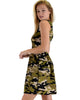 I’m Smitten Army Print Skater Dress with Pockets - Lyss Loo