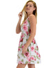 I’m Smitten Pink Floral Print Skater Dress with Pockets - Lyss Loo