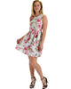 I’m Smitten Pink Floral Print Skater Dress with Pockets - Lyss Loo