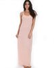 Racerback Striped Pink Maxi Dress - Main Image