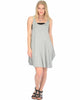 Oversized Grey Tank Dress - Main Image