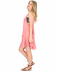 Oversized Pink Tank Dress - Side Image