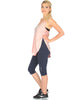 When the Wind Blows Racer-Back Pink Tank Top - Full Image