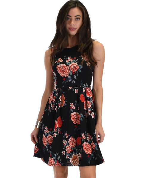 I'm Smitten Skater Dress With Pockets