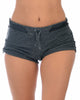 Love Me Shorty Charcoal Lounge Shorts - Main Image