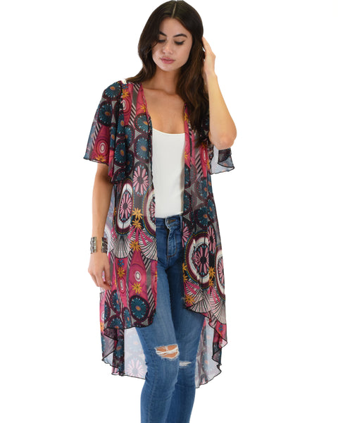 Breath of Life Pattern 8 Kimono Cardigan Top