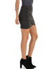 Pencil It In Ruched Charcoal Pencil Skirt - Side Image