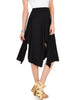 Breeze Away Raw Edge Black Skirt - Side Image