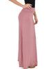 Casablanca Fold Over Mauve Maxi Skirt - Side Image