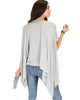 Somedays Lovin' Comfort Over-Sized Draped Grey Tunic Top - Lyss Loo