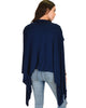 Somedays Lovin' Comfort Over-Sized Draped Navy Tunic Top - Lyss Loo