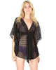 Air & Sea Black Lace Cover-Up - Lyss Loo