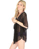 Air & Sea Black Lace Cover-Up - Lyss Loo