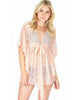 Air & Sea Pink Lace Cover-Up - Lyss Loo