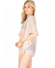 Air & Sea Pink Lace Cover-Up - Lyss Loo