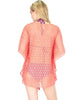 Air & Sea Coral Lace Cover-Up - Lyss Loo