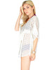 Air & Sea Ivory Lace Cover-Up - Lyss Loo